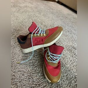 Toms Red and Brown women Sneakers